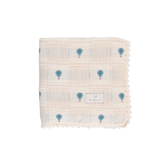Bebe Organic Balloon Patchwork Blanket