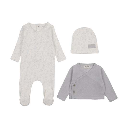 Bee and Dee Birdcage Toile Outfit