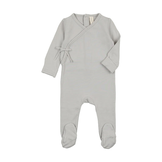 Lilette Brushed Cotton Wrapover Footie Ss24