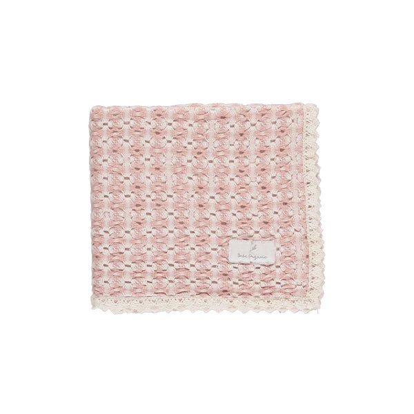 Bebe Organic Crochet Blanket Aw26