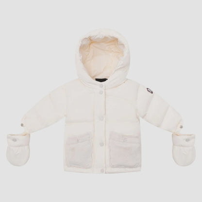 Ellabee Quincy Enfant Down Jacket Off White