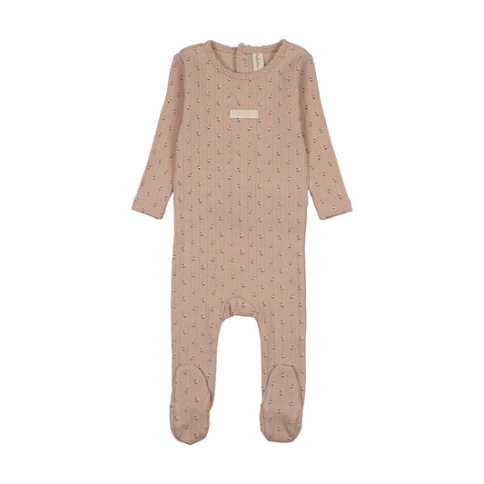 Lilette Floret Print Footie
