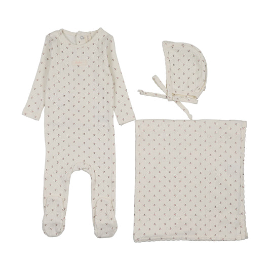 Lilette Floret Print Layette Set