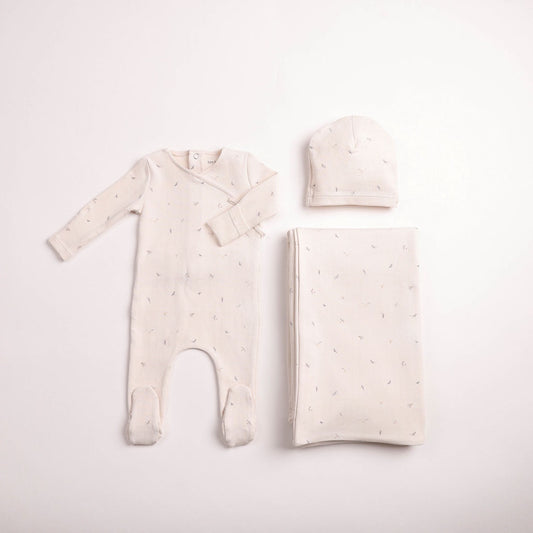 Bee and Dee Flutter and Fly Layette Set