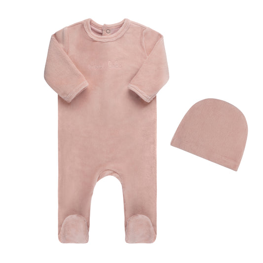 Tricot Bebe Signature Footie and Hat