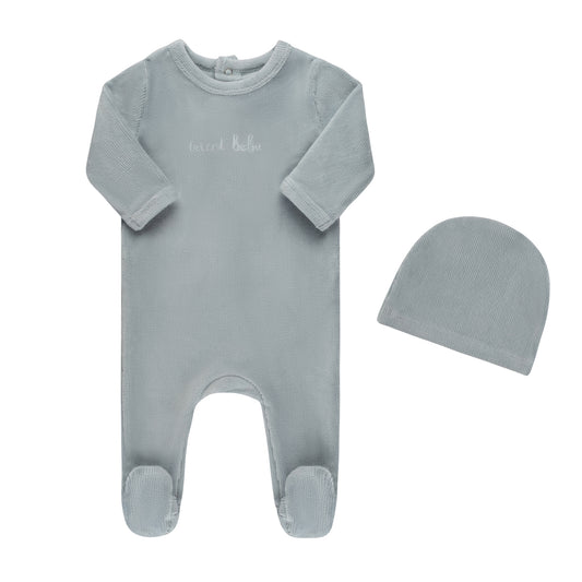 Tricot Bebe Signature Footie and Hat
