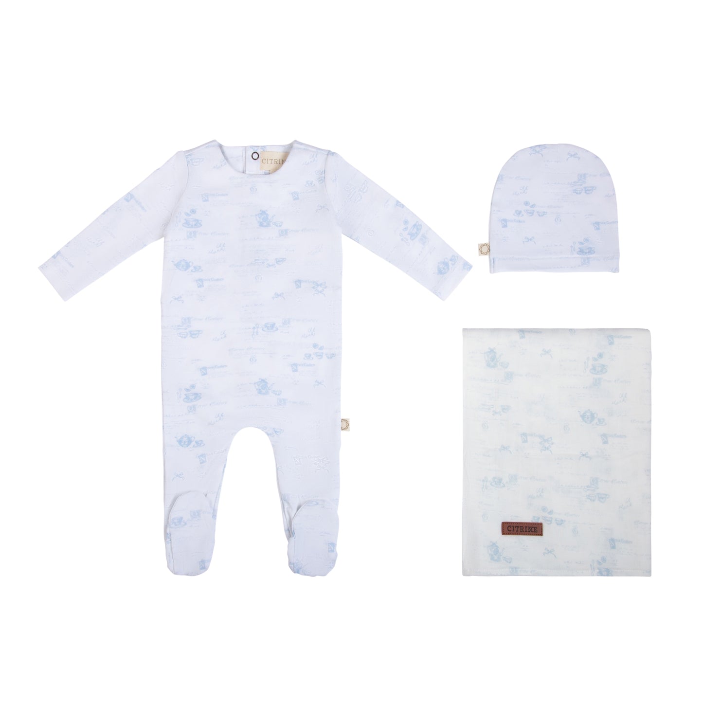 Citrine Tea Party Layette Set