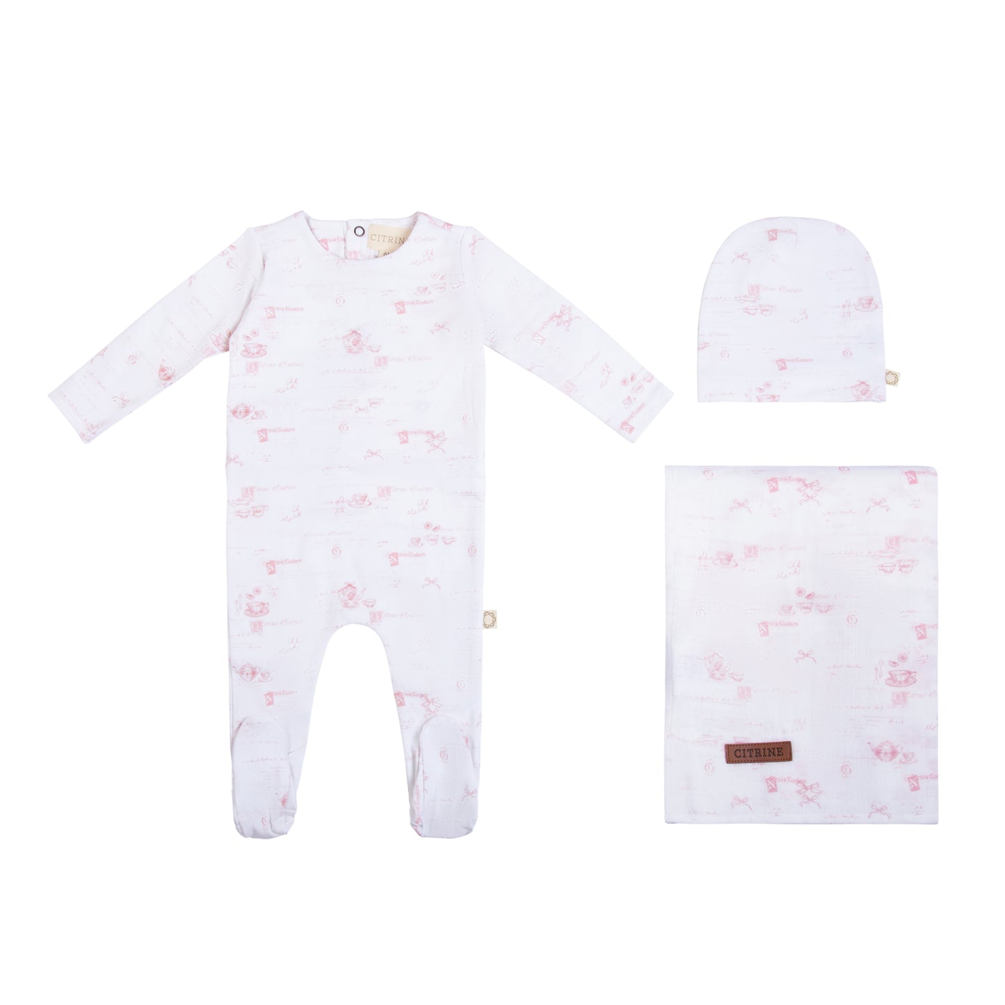 Citrine Tea Party Layette Set