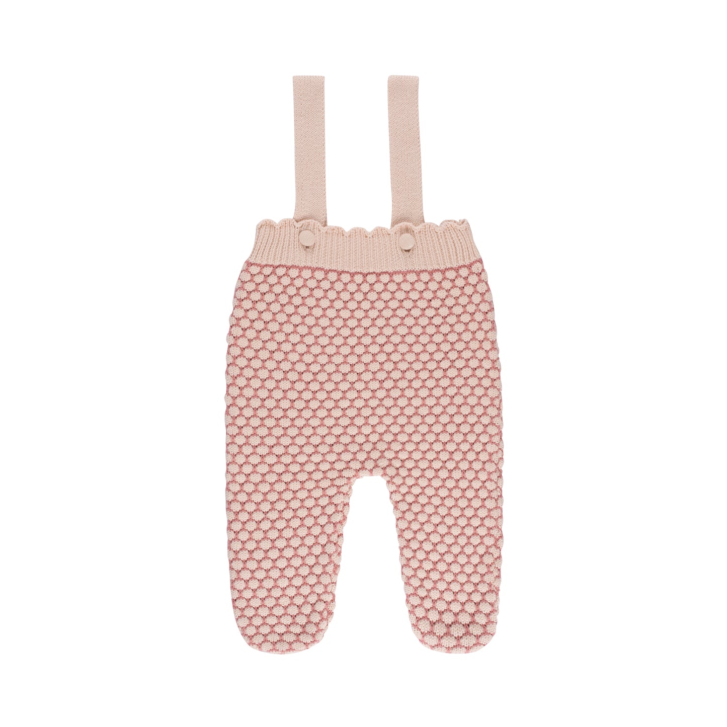 Ely's & Co. Popcorn Knit Overalls