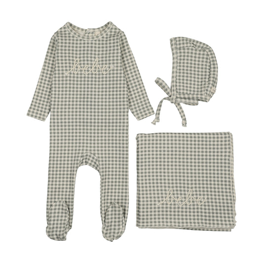 Lilette Gingham Bebe Layette Set