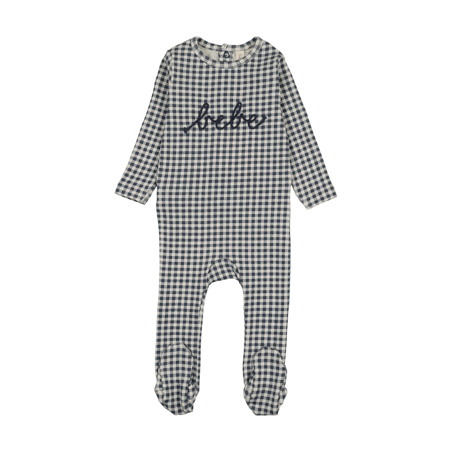 Lilette Gingham Bebe Footie