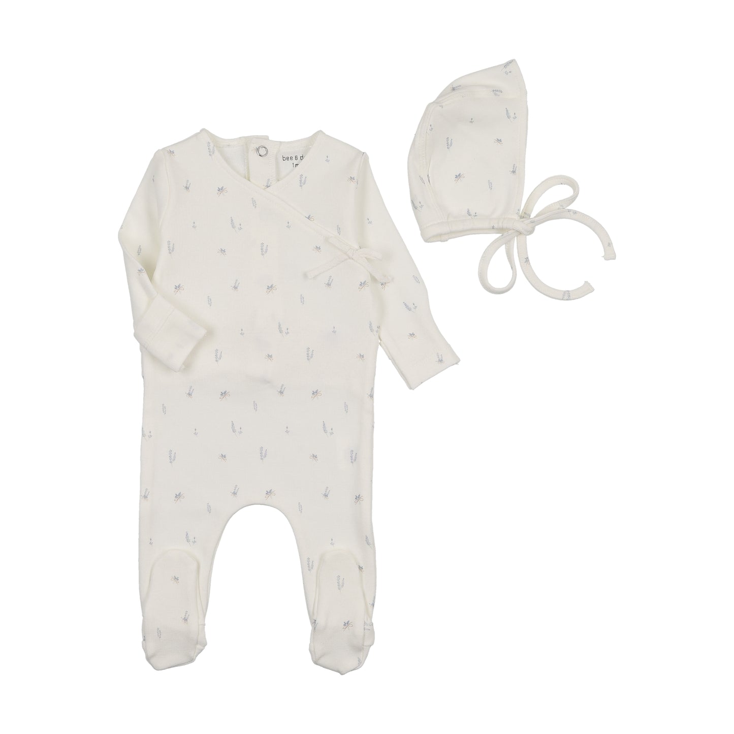 Bee and Dee Little Bundles Footie Set