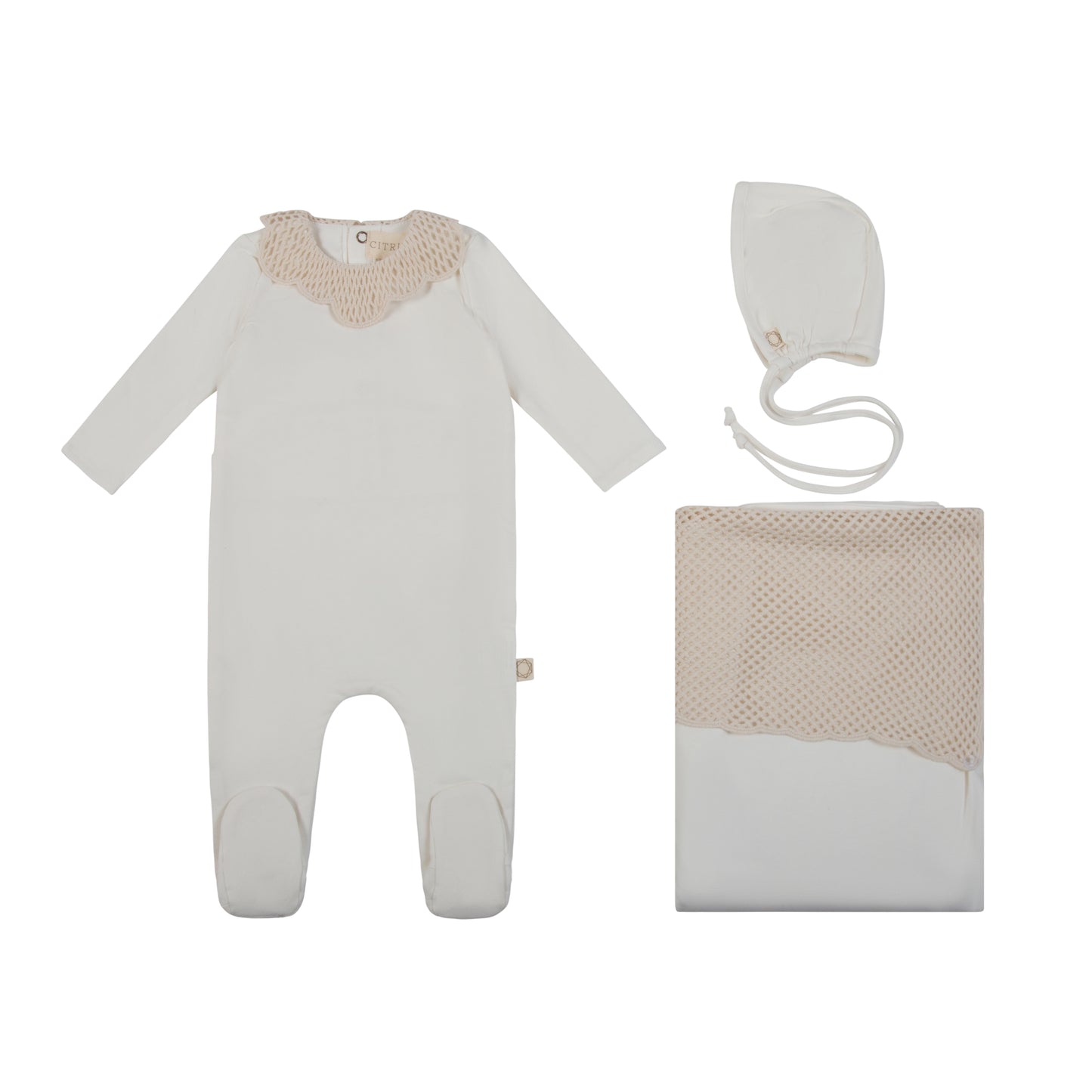 Citrine Mini Daisy Layette Set