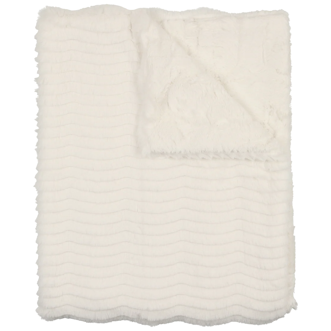 Peluche Lux Fur Wave Blanket