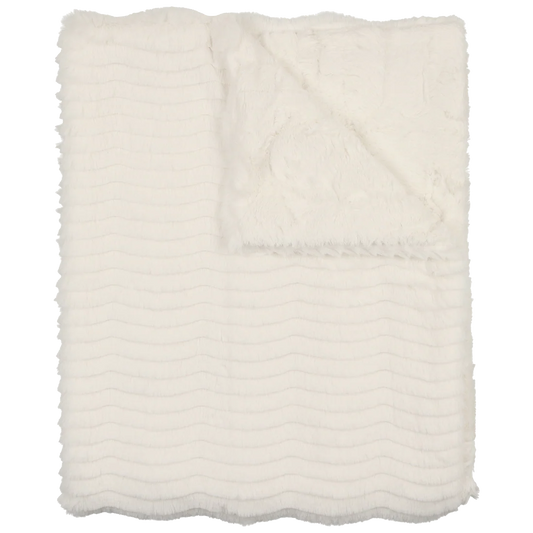 Peluche Lux Fur Wave Blanket