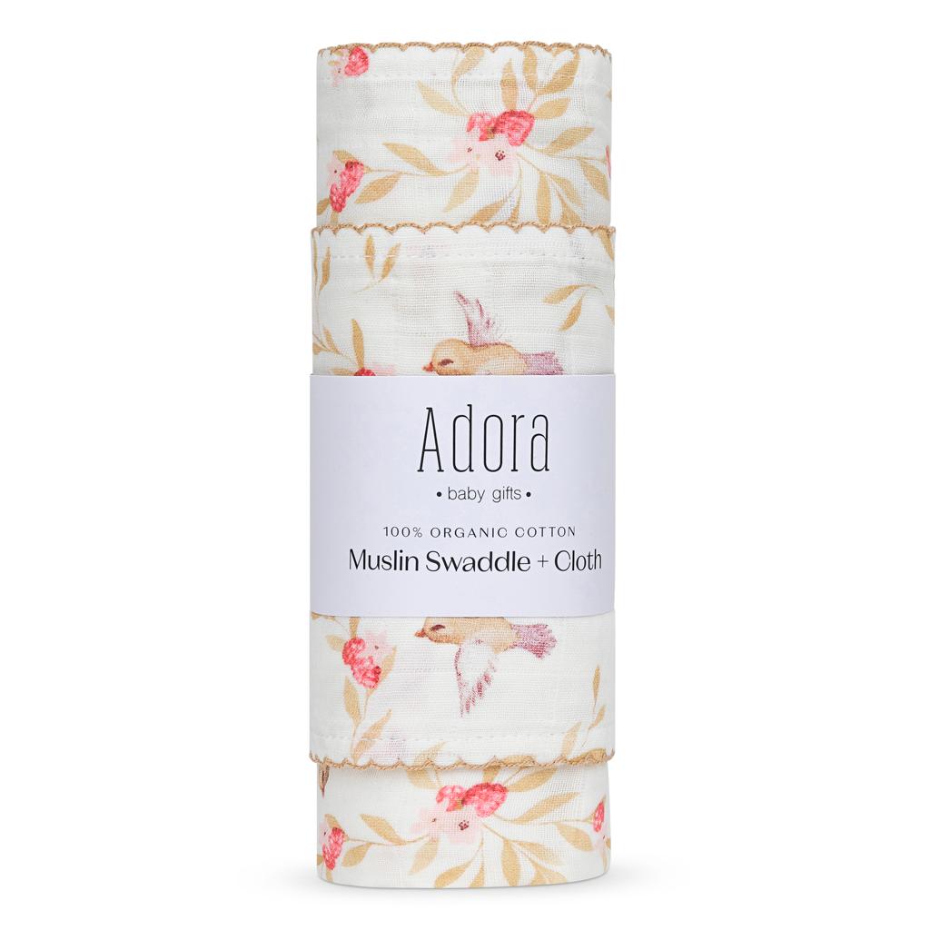 Adora Swaddle + Cloth