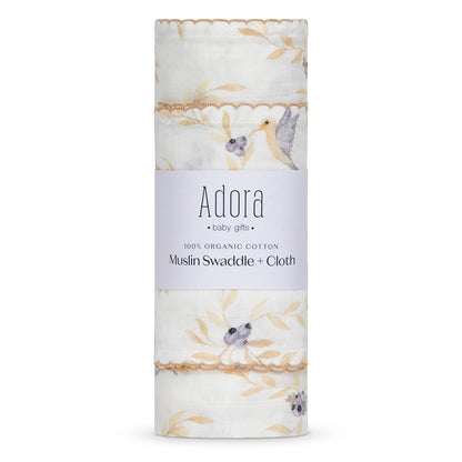 Adora Swaddle + Cloth
