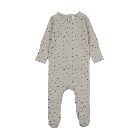 Lilette Printed Wrapover Footie SS26