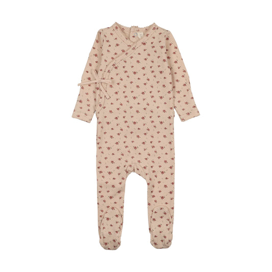 Lilette Printed Wrapover Footie SS26