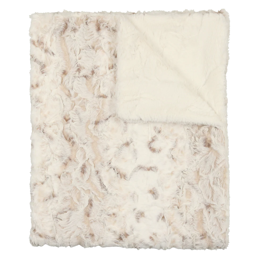 Peluche Lux Fur Speckled Blanket