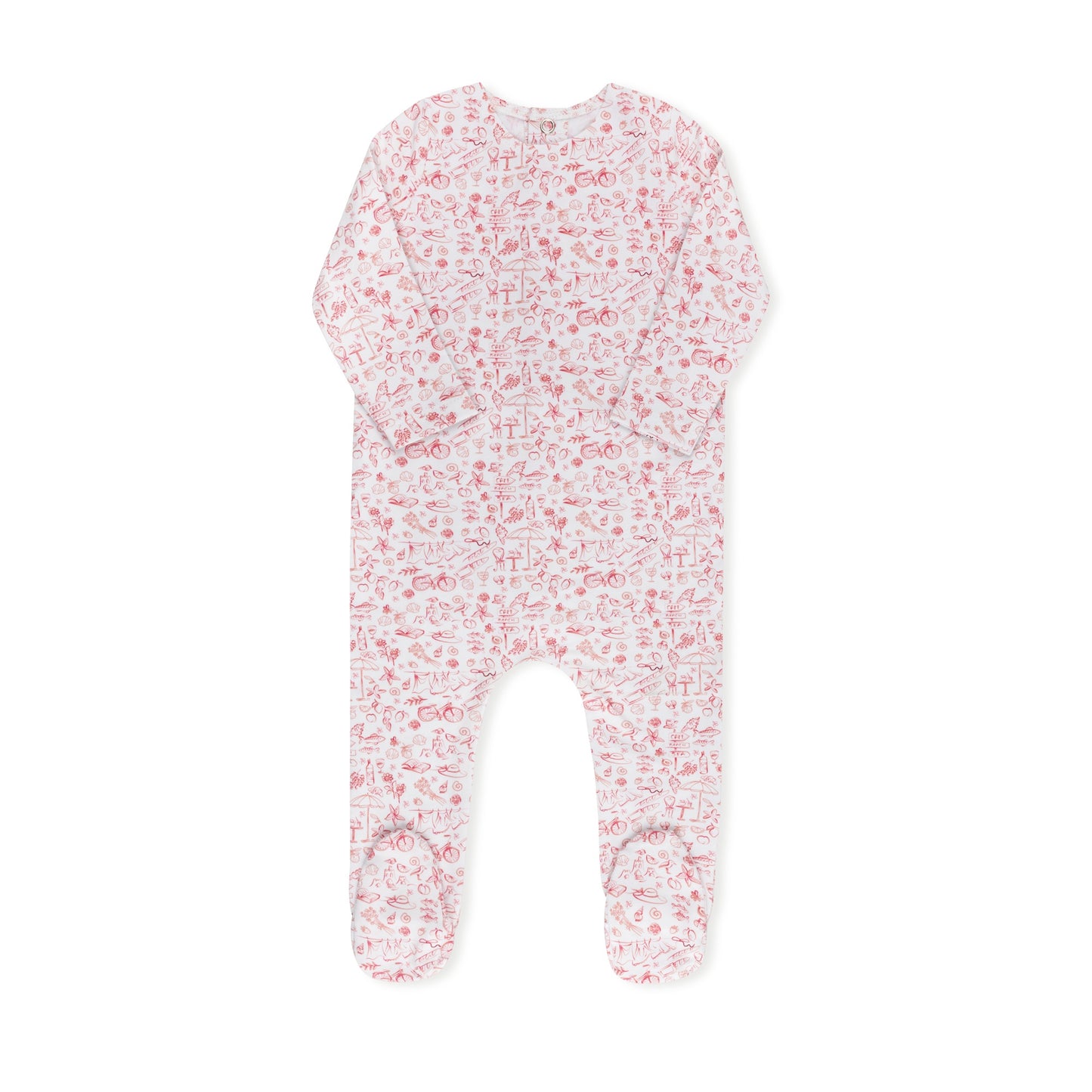 Tricot Bebe Summer Print Footie