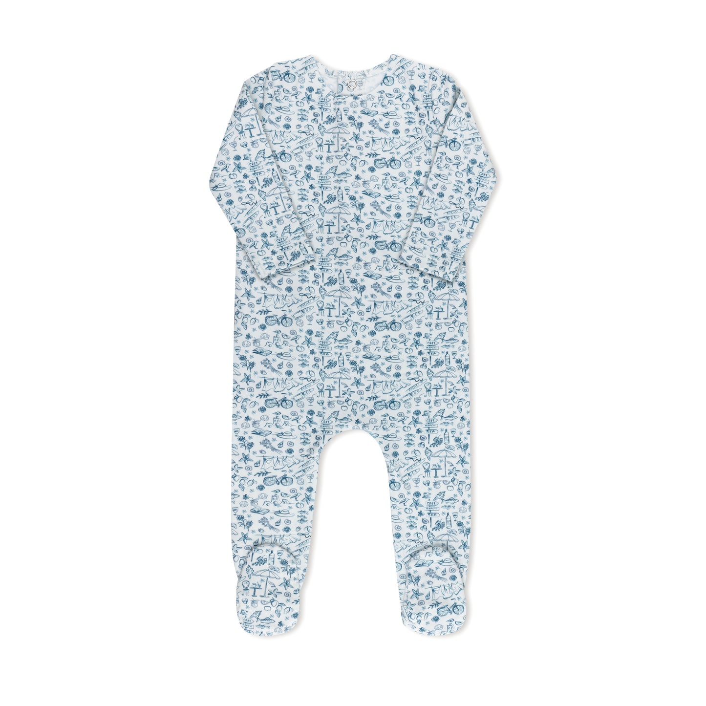 Tricot Bebe Summer Print Footie