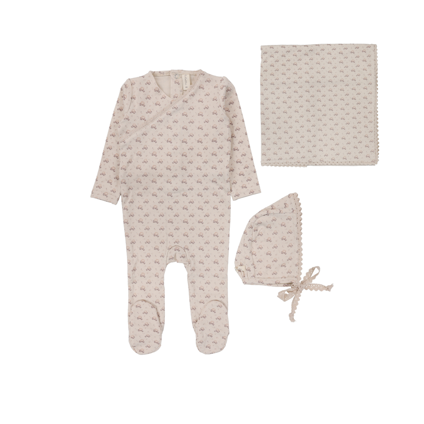 Lilette Dotty Florette Layette Set