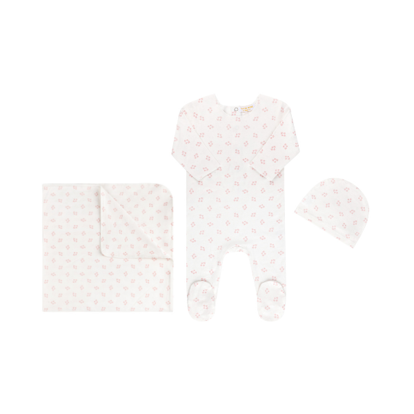 Tricot Ditsy Printed Layette Set