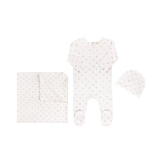 Tricot Ditsy Printed Layette Set