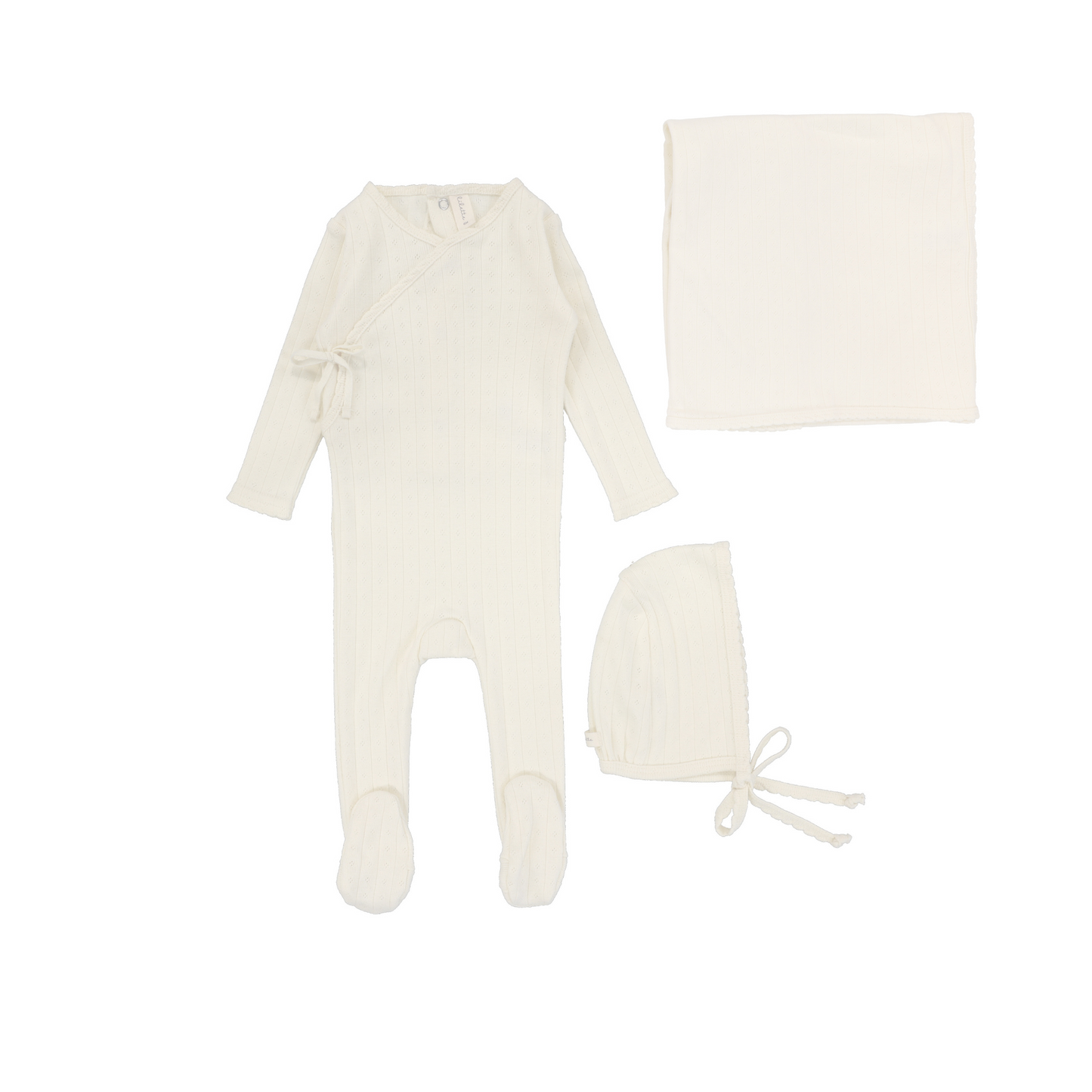 Lilette Fine Pointelle Layette Set