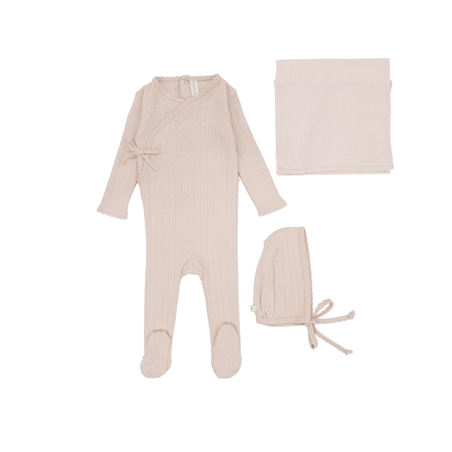 Lilette Fine Pointelle Layette Set