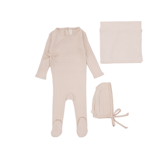 Lilette Fine Pointelle Layette Set