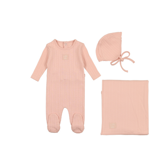 Bee and Dee Classic Pointelle Layette Set