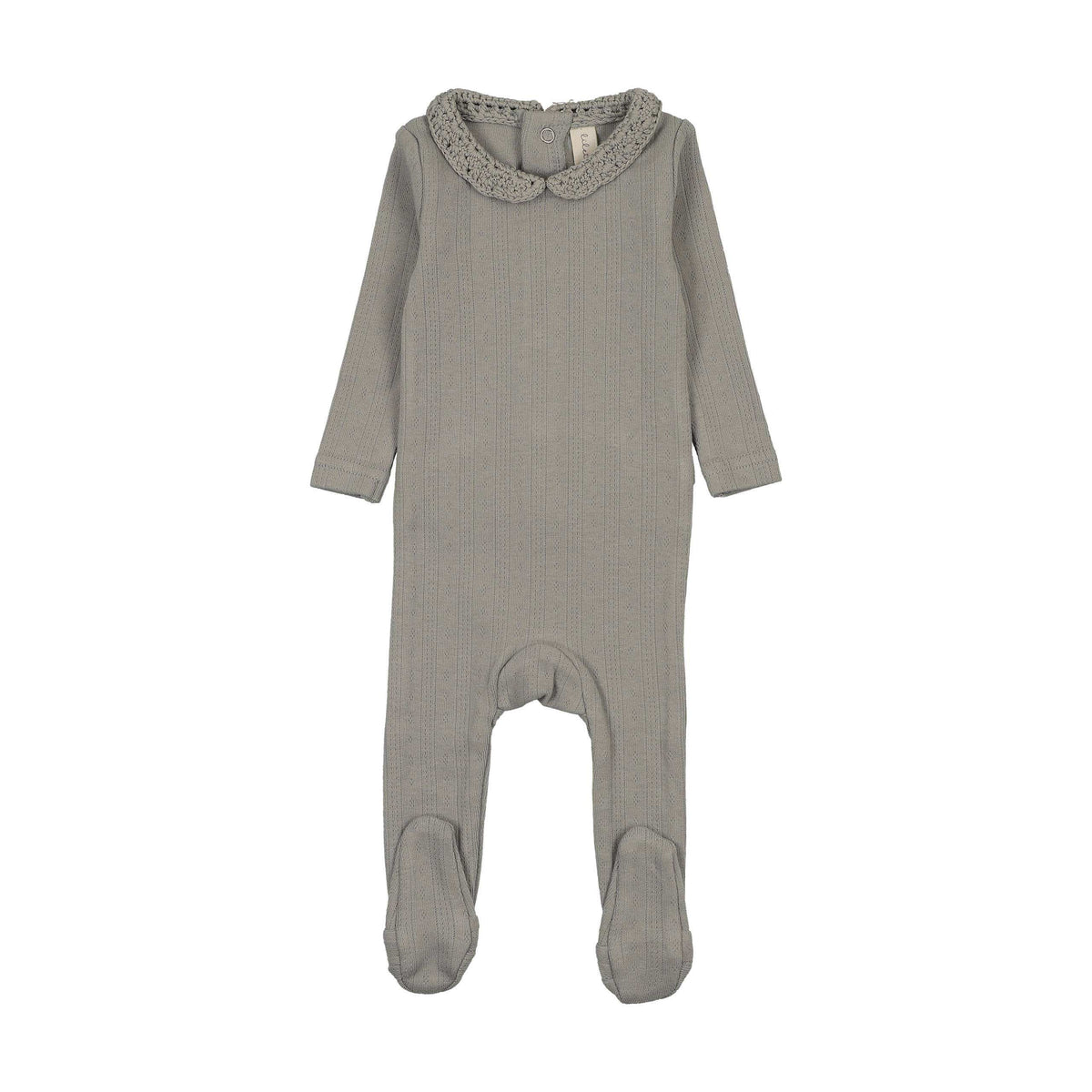 Lilette Crochet Collar Footie