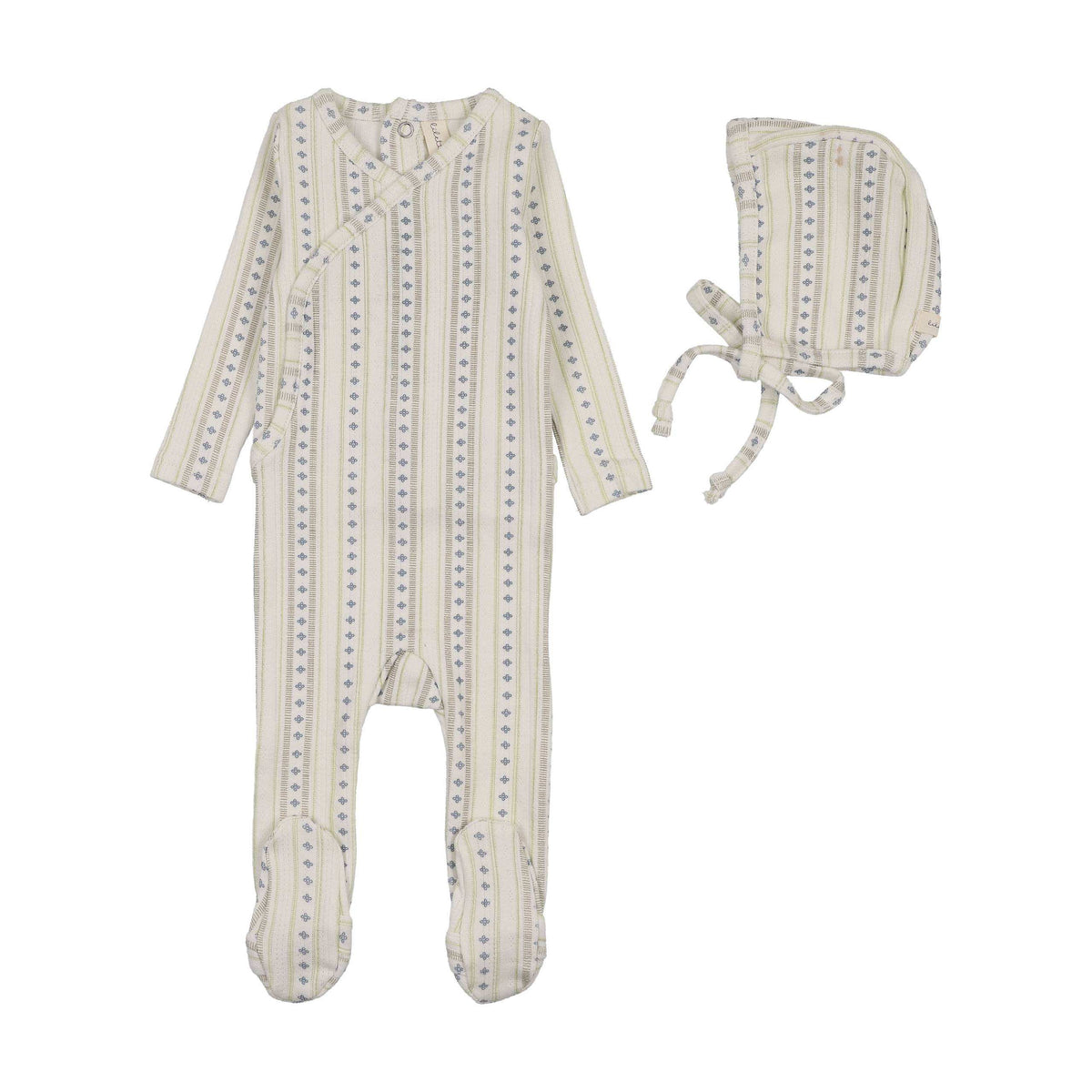Lilette Linear Printed Footie Set AW26