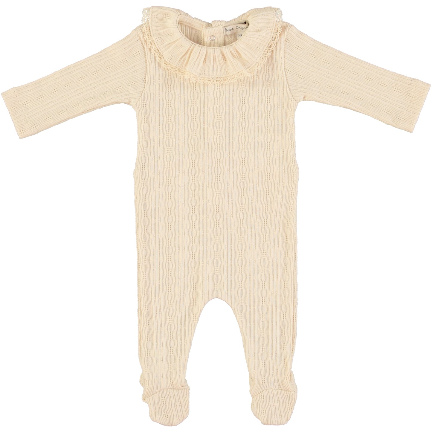 Bebe Organic Collar Footie