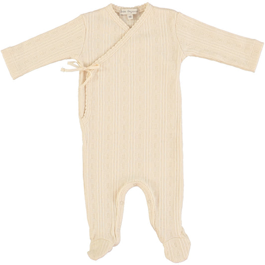 Bebe Organic Wrap Footie