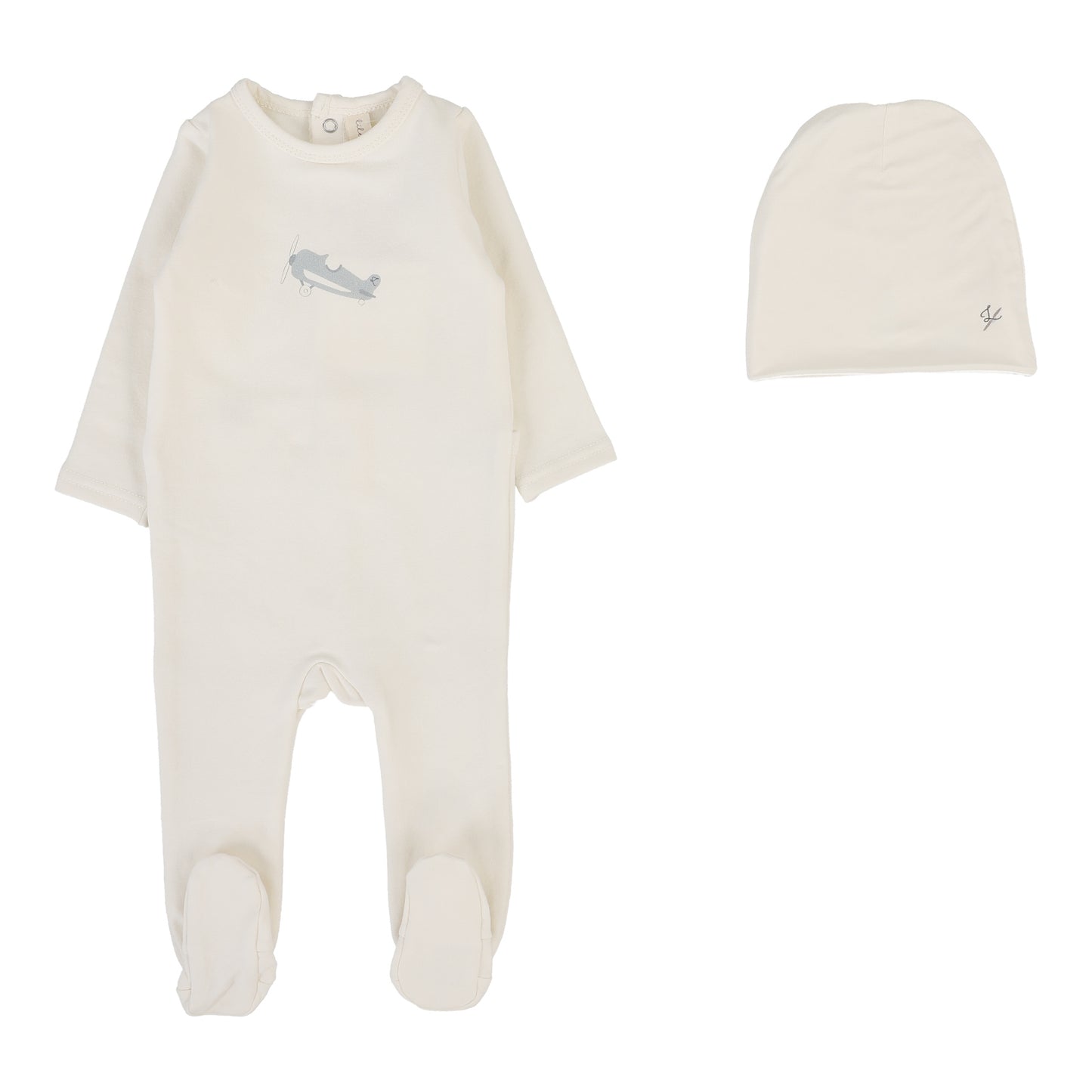 Lilette Graphic Footie Set