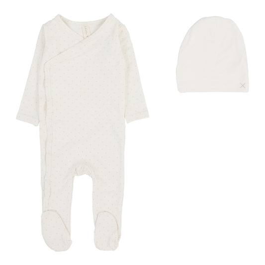 Lilette Take Me Home X Print Footie Set