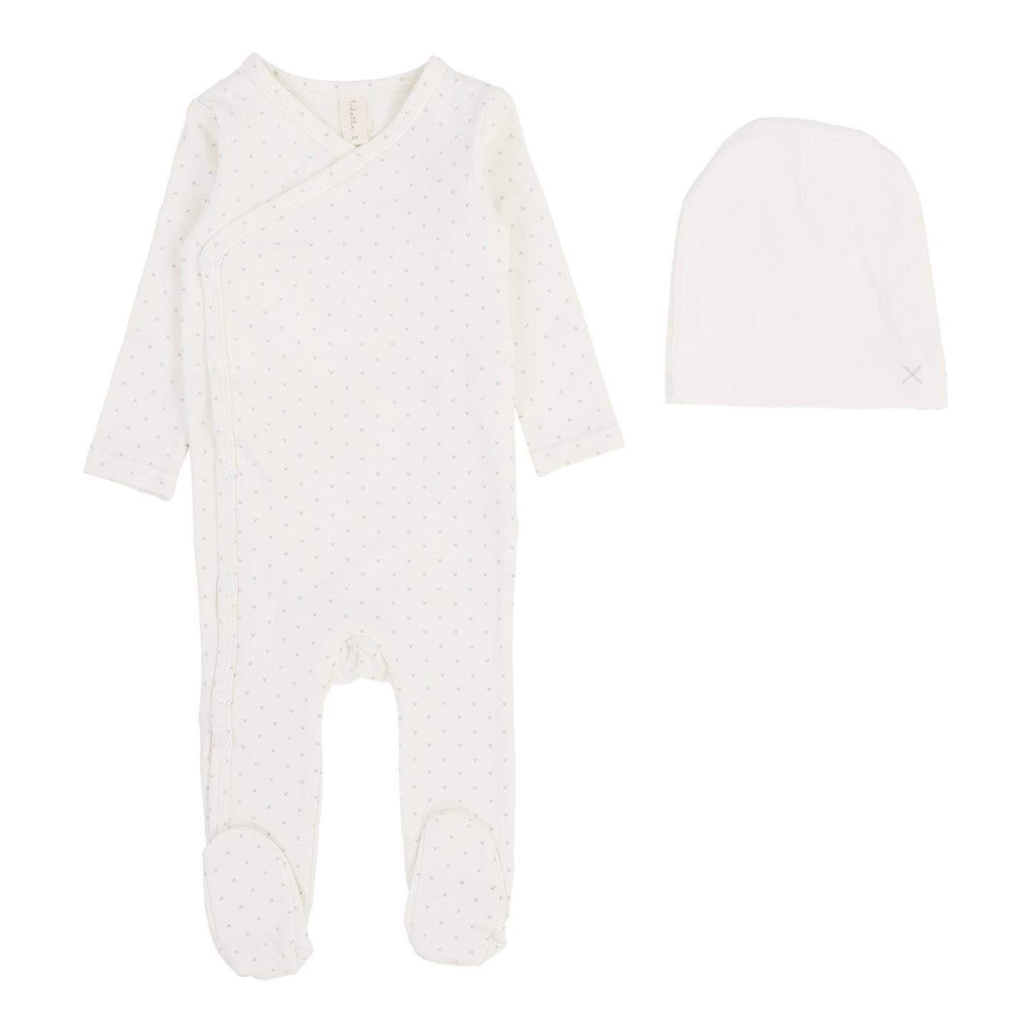 Lilette Take Me Home X Print Footie Set