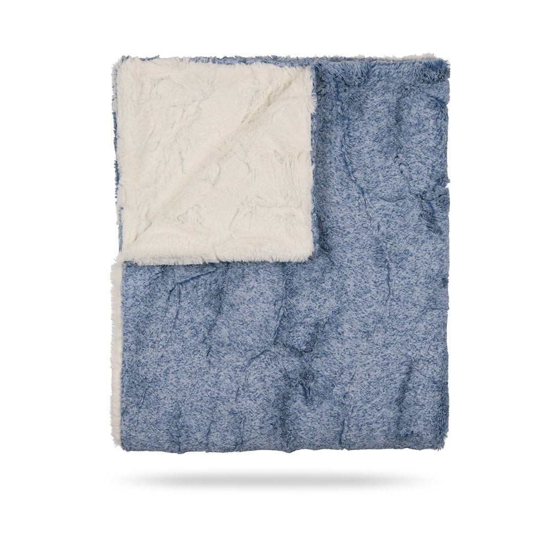 Peluche Lux Fur Heather Blanket