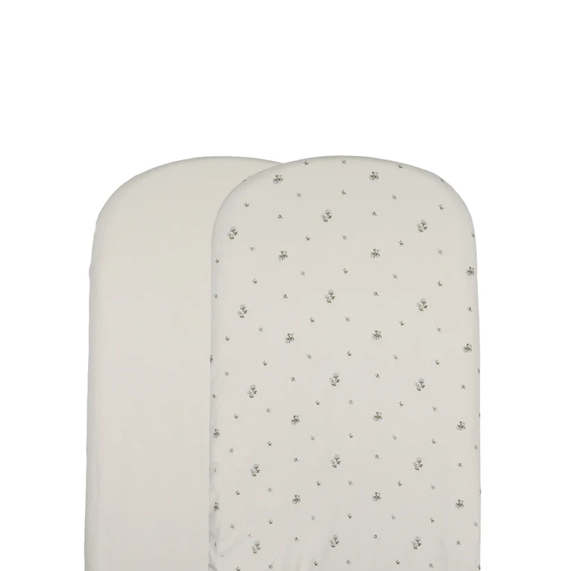 Lilette Rosebud Bassinet Sheets 2PK