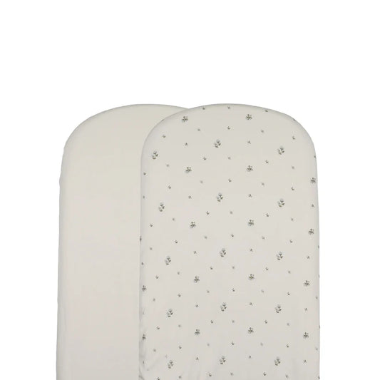 Lilette Rosebud Bassinet Sheets 2PK