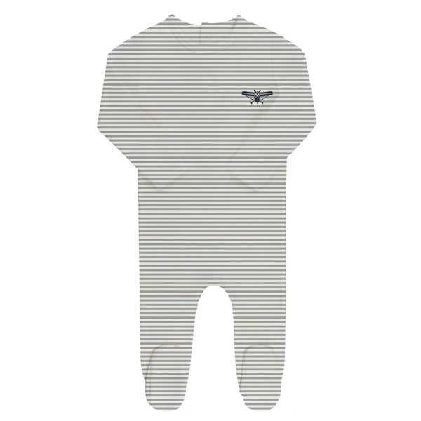 Ely's & Co. Organic French Terry Kite/Propeller Footie