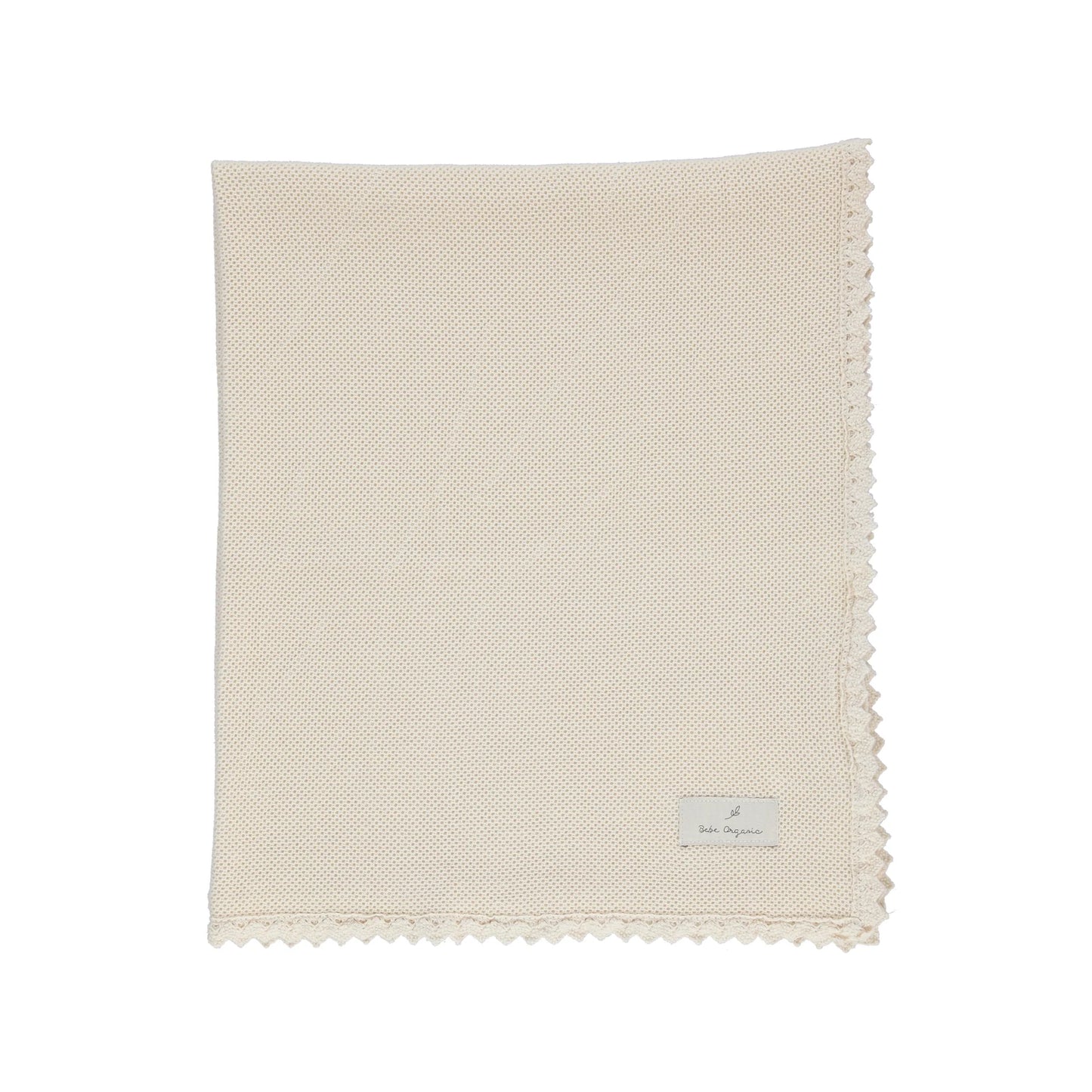 Bebe Organic Honeycomb Blanket & Bonnet