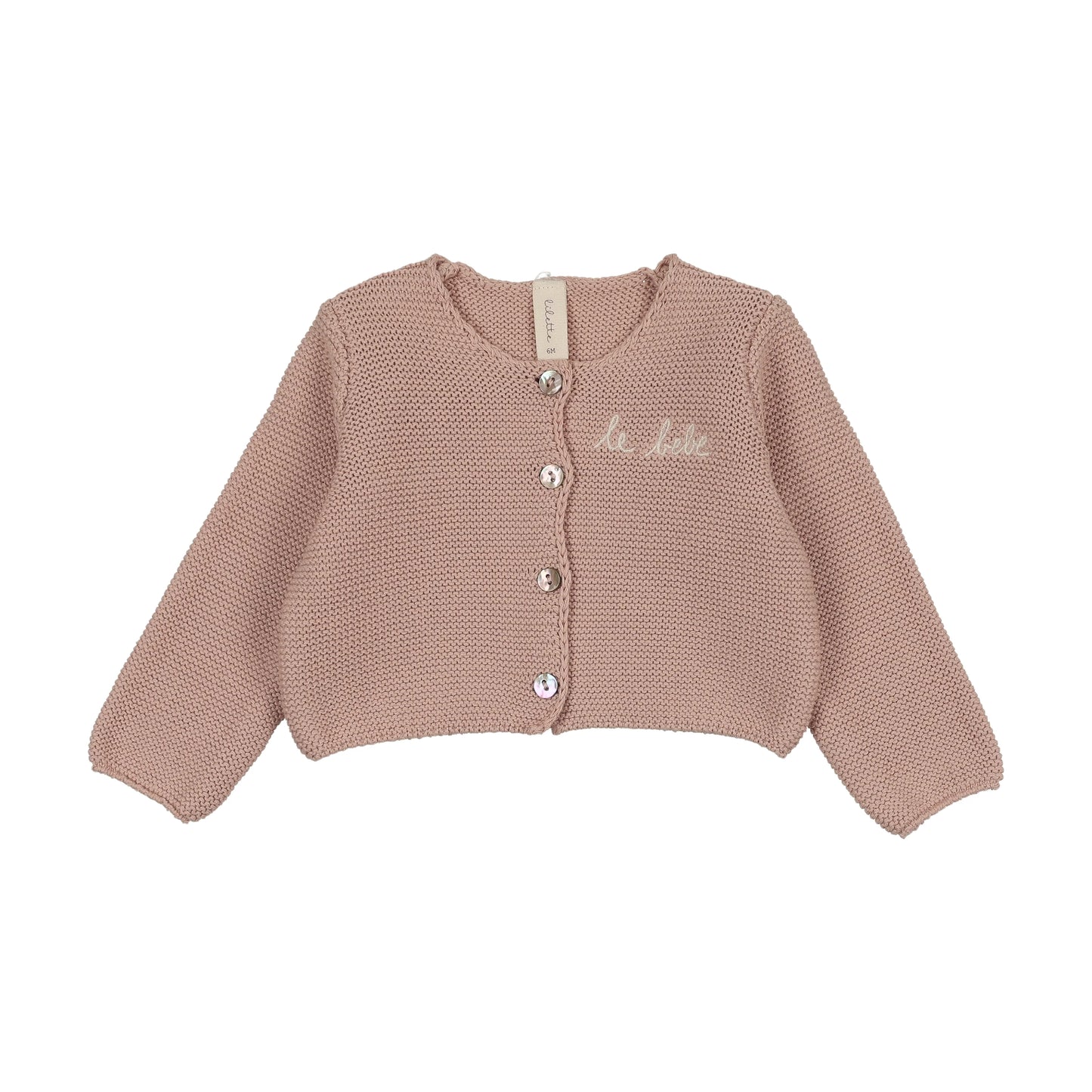 Lilette Le Bebe Knit Cardigan and Bonnet