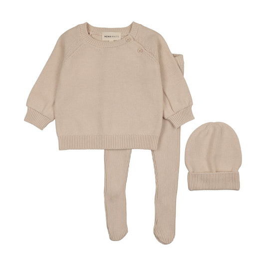 Mema Knits 2 Piece Set + Beanie