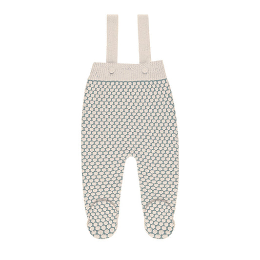 Ely's & Co. Popcorn Knit Overalls