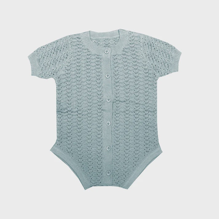 Ely's & Co. Knit Pointelle Romper