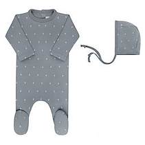 Ely's & Co. Ely's & Co. Rosebud/Diamond Footie Set